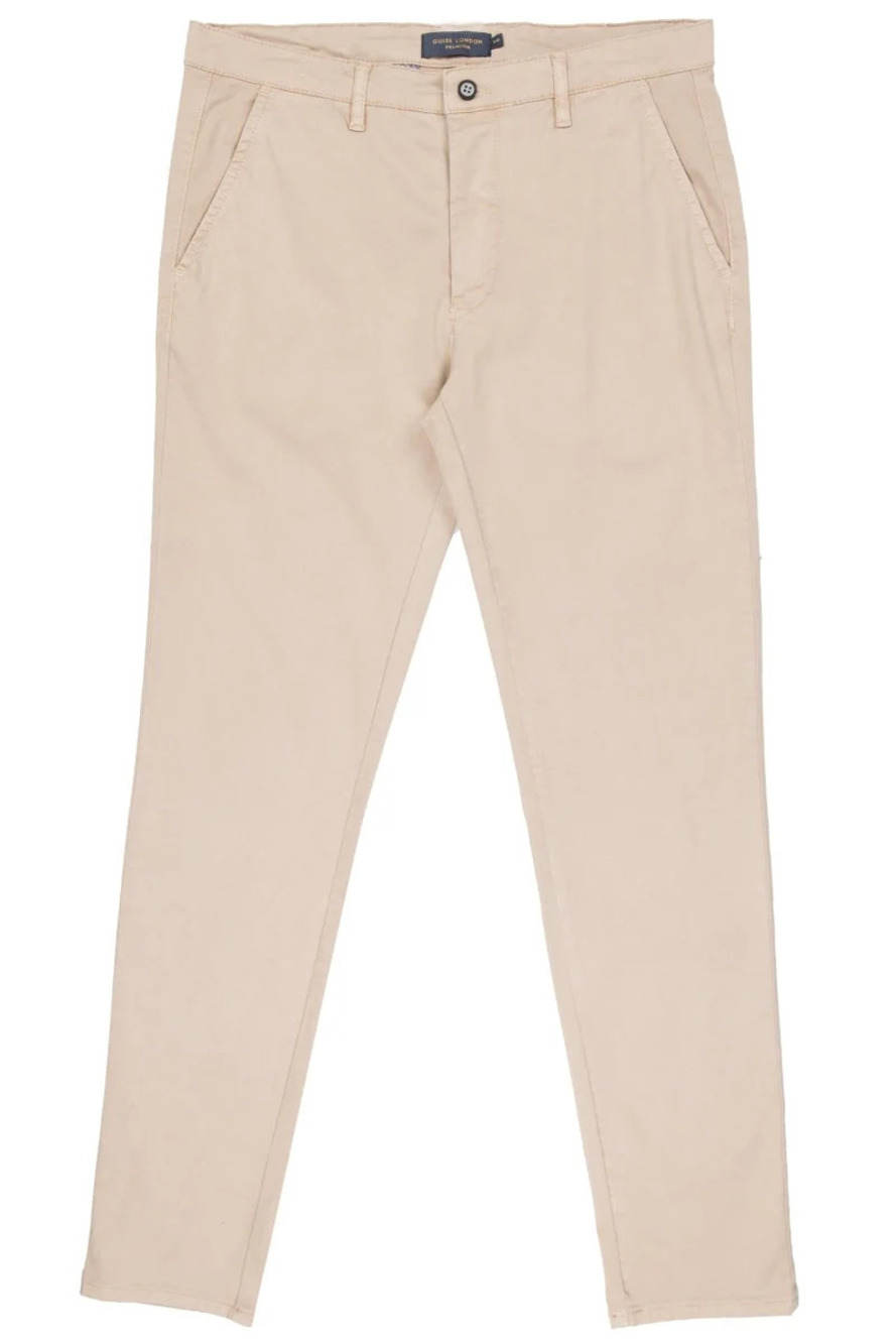 Guide London Tan Chinos Pants/28120